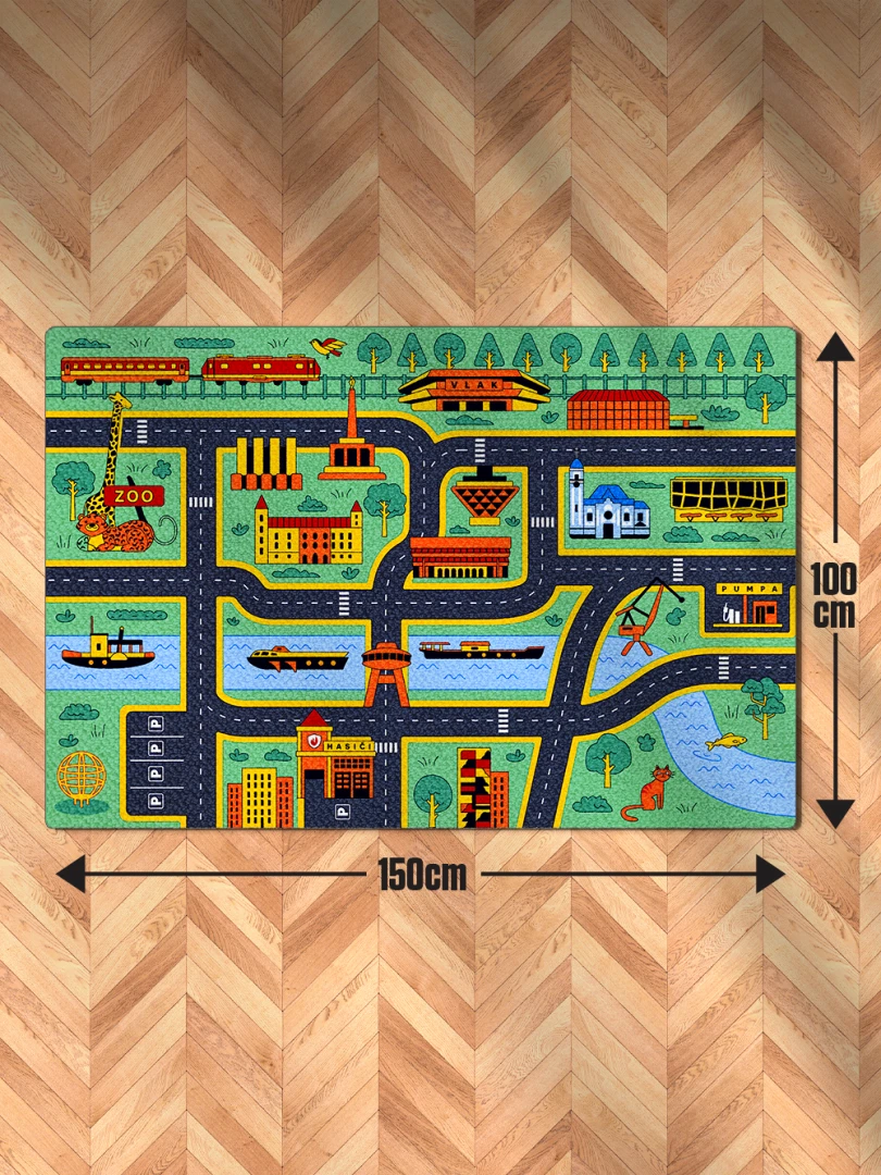Detský koberec Bratislava 150×100 cm