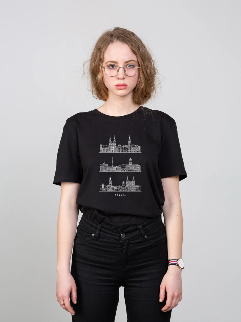 T-shirt Panorama of Trnava / Slovakia
