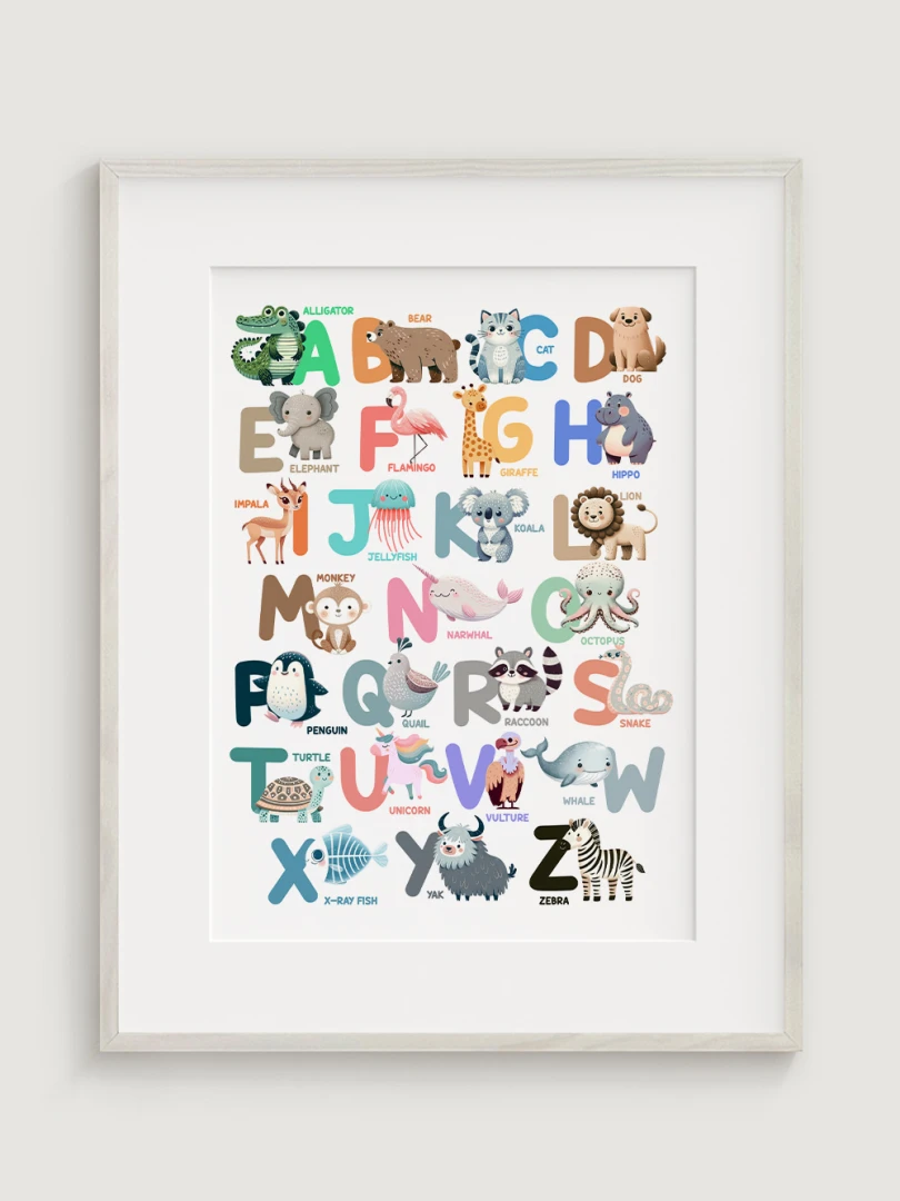 Cute Animal Alphabet