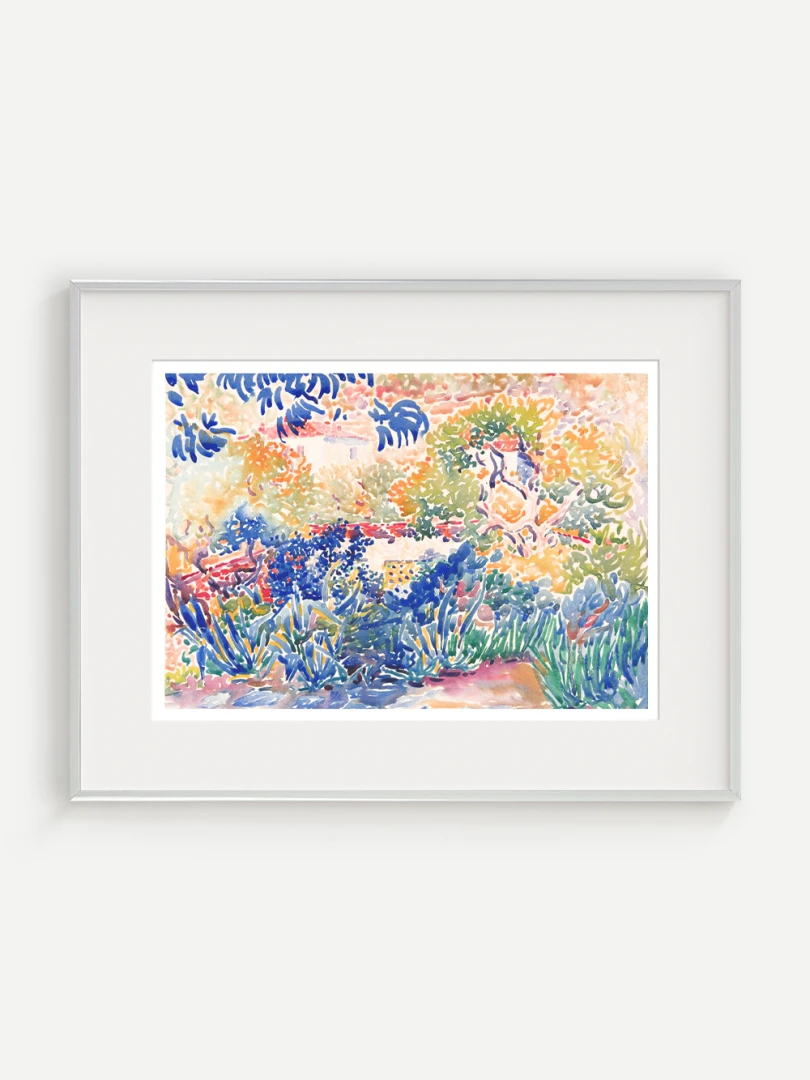 Umelcová Záhrada v Saint-Clair, Henri-Edmond Cross, c.1905