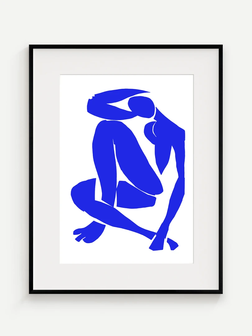 Nu Blue 01, Henri Mattise, 1952