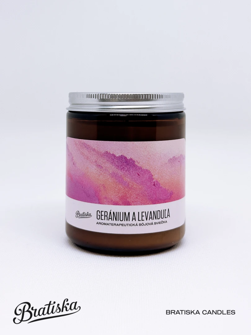 Geranium and Lavender