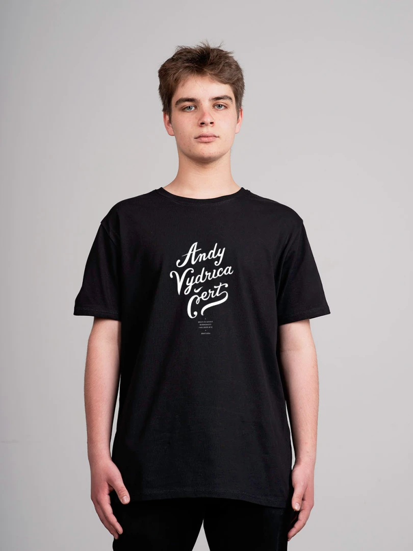 T-shirt Andy, vydrica čert / Bratislava / Slovakia