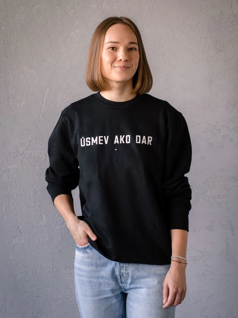 Crewneck Úsmev ako dar / Slovakia