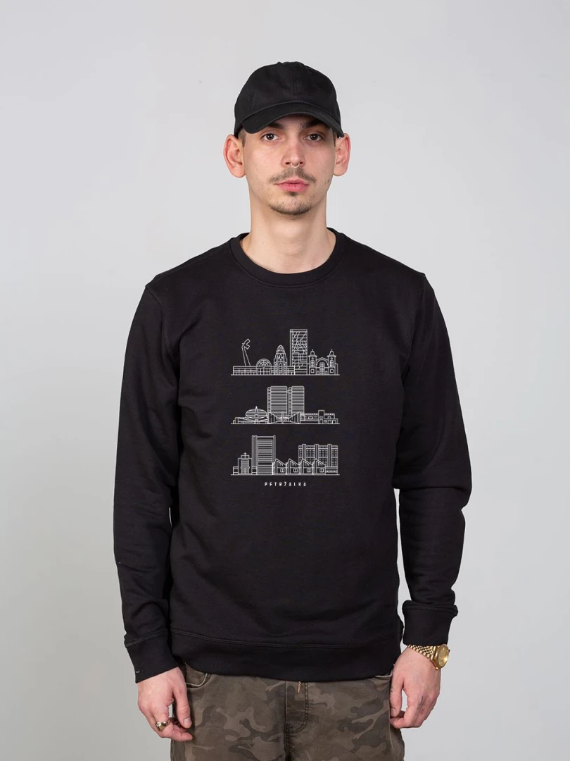 Crewneck Panorama of Petržalka / Bratislava / Slovakia