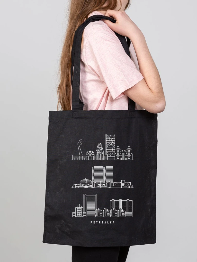 Bag Panorama of Petržalka / Bratislava / Slovakia
