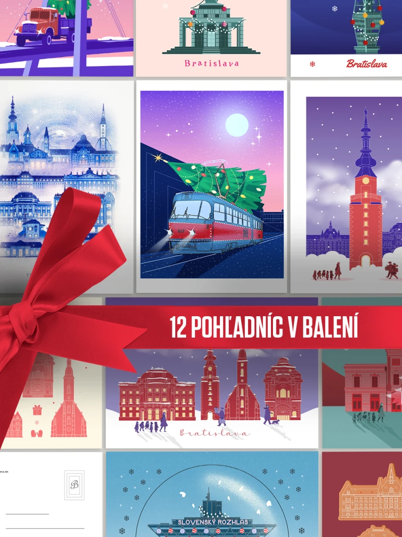 Postcards Pack Bratislava / Slovakia