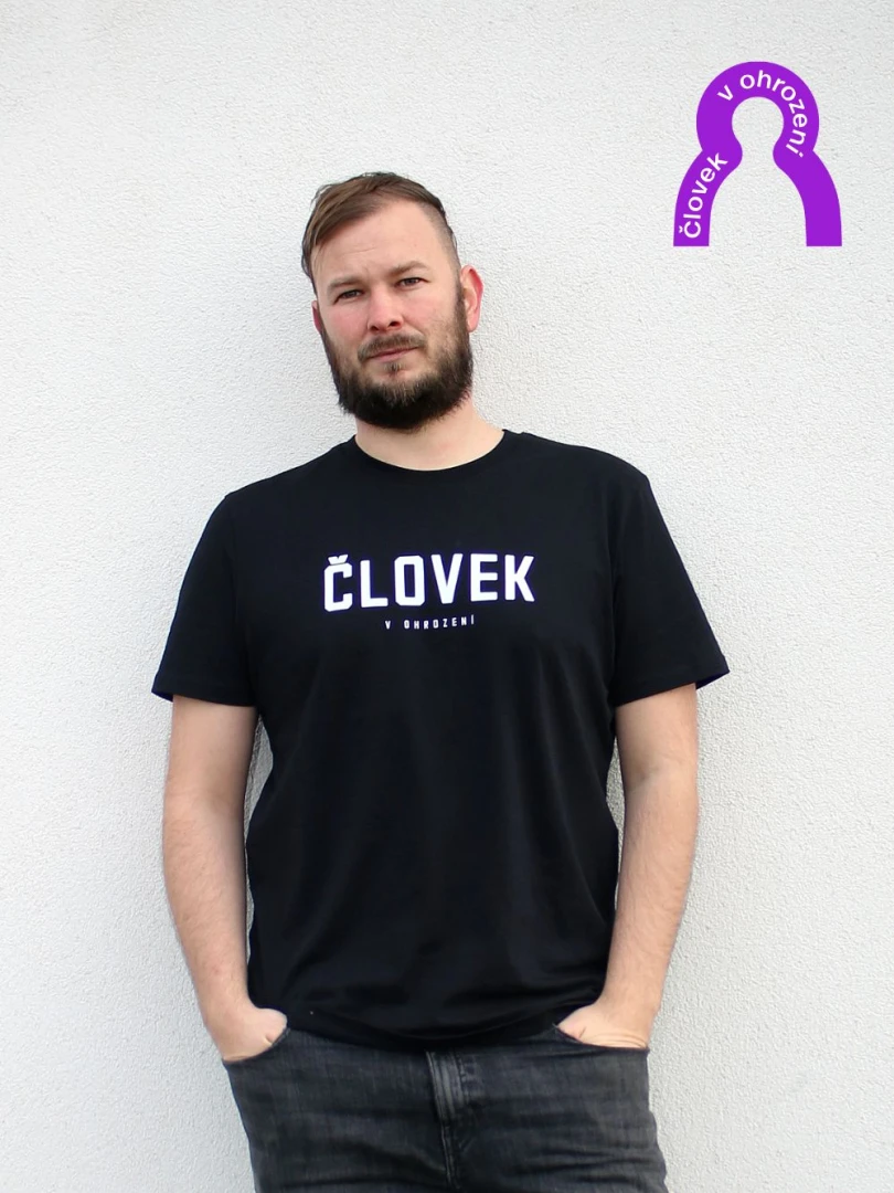 T-shirt Človek v ohrození x Bratiska / Slovakia
