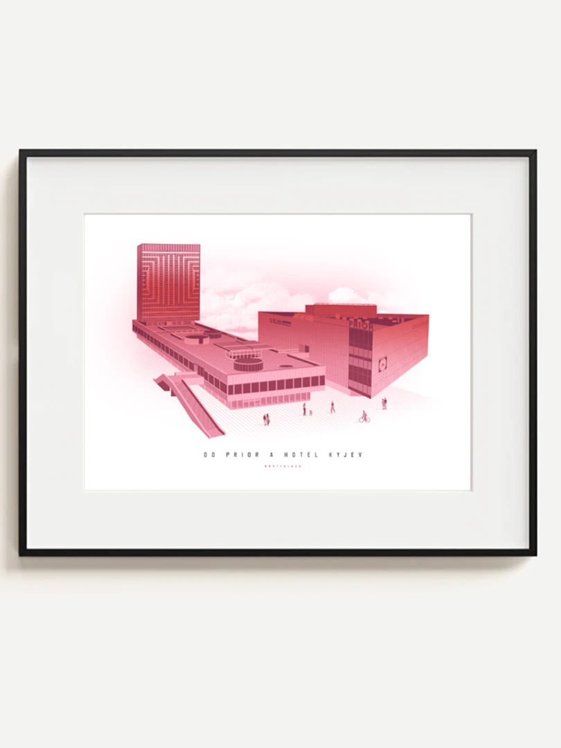 Limited Print OD Prior a Hotel Kyjev / Bratislava / Slovakia