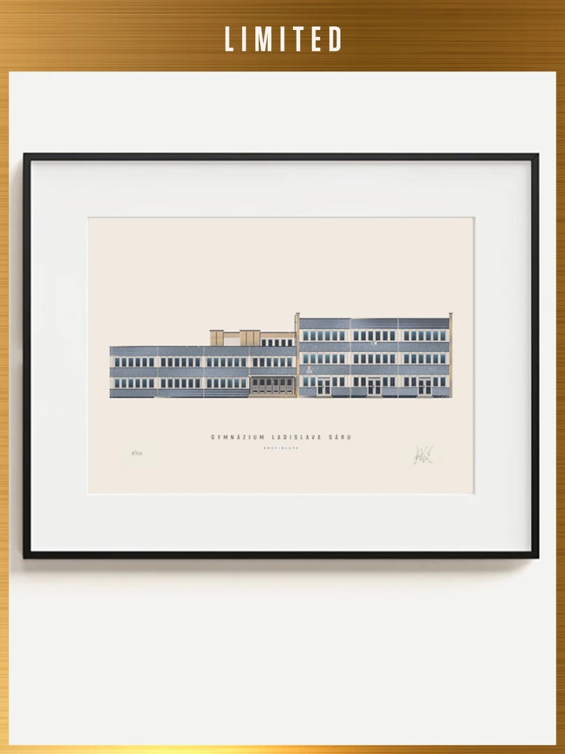 Limited Print Ladislava Sáru School / Bratislava / Slovakia