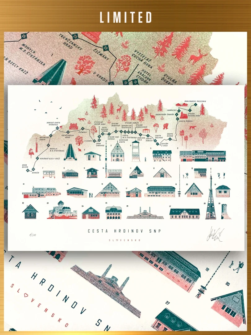 Limited Print Cesta SNP / Slovakia