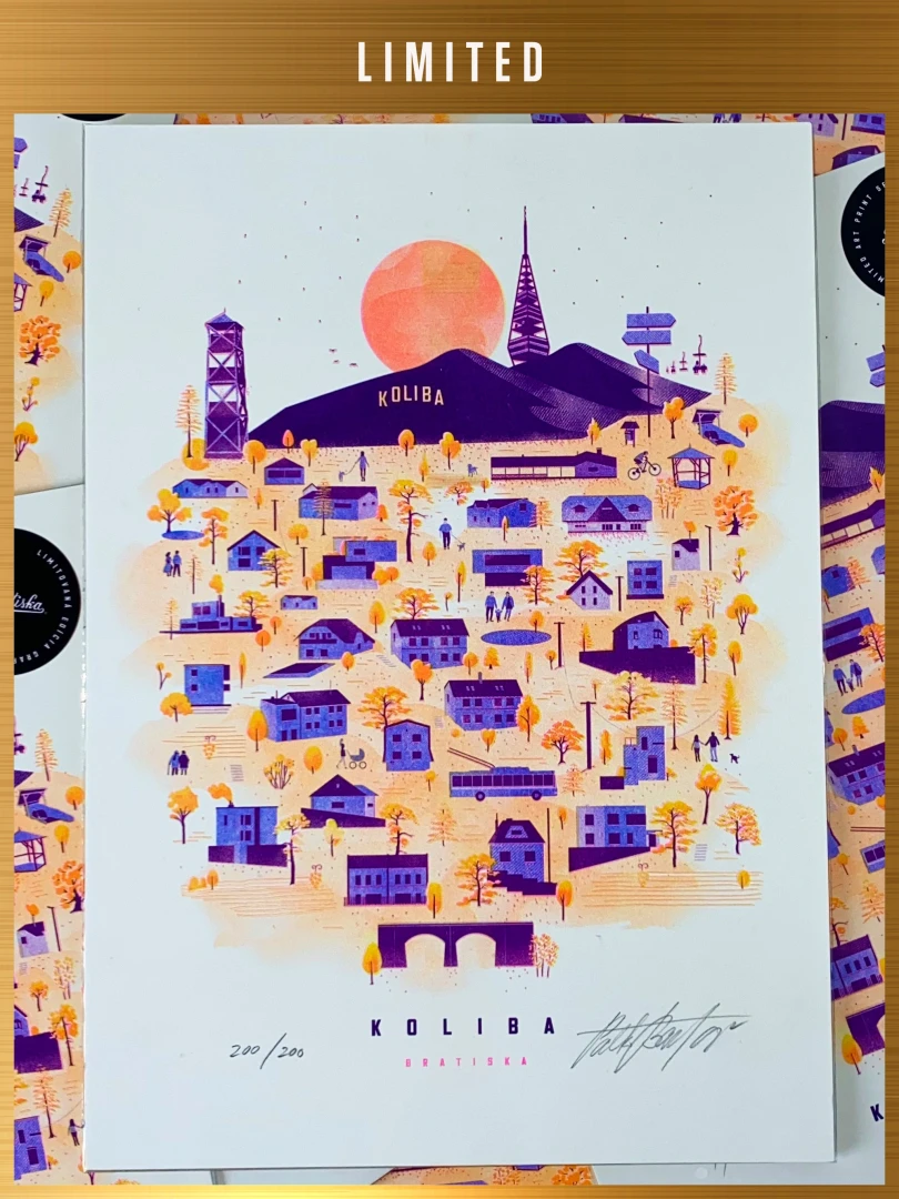 Limited Print KOLIBA A3 / Bratislava / Slovakia