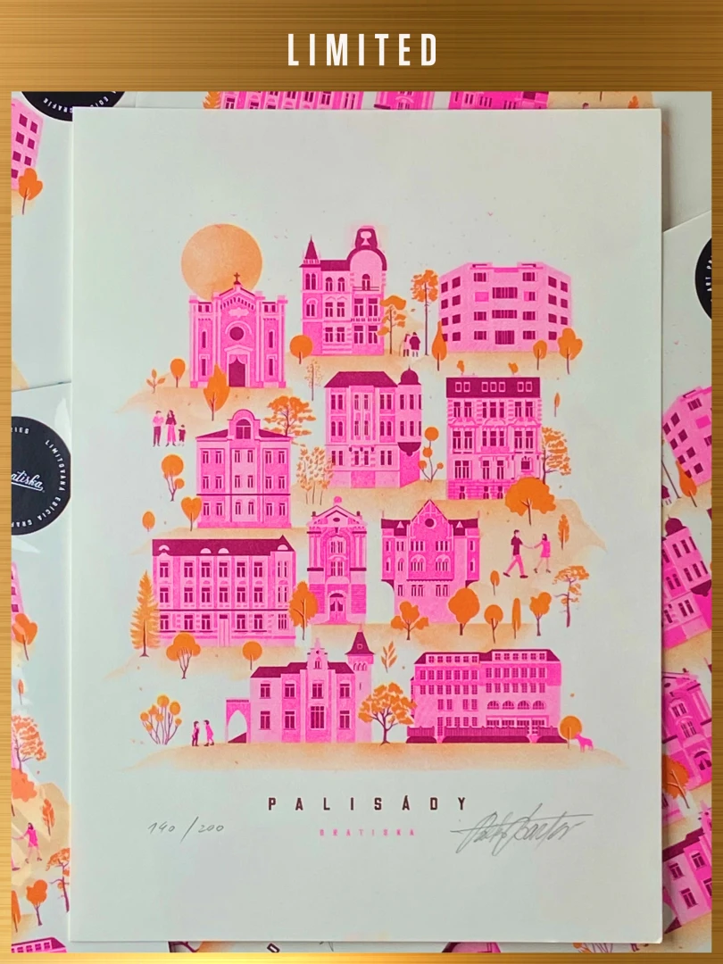 Limited Print PALISÁDY A3 / Bratislava / Slovakia