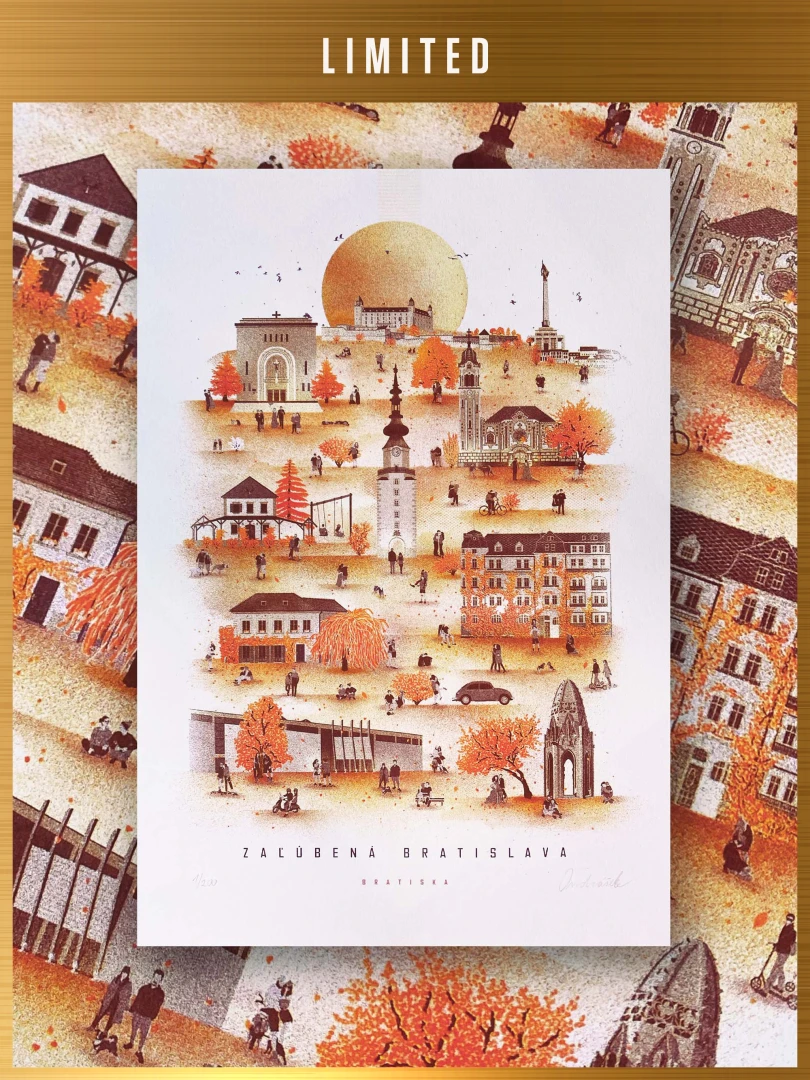 Limited Print Enamored Bratislava / Slovakia