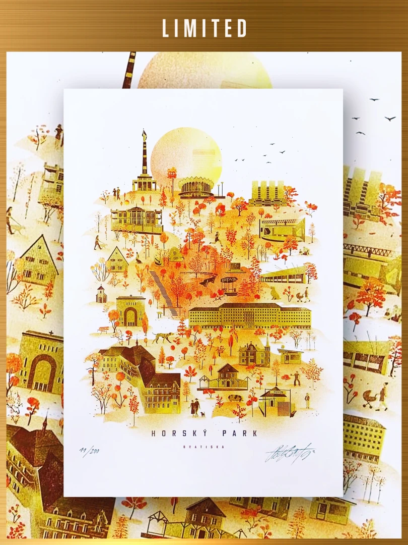 Limited Print Horský Park II. / Bratislava / Slovakia