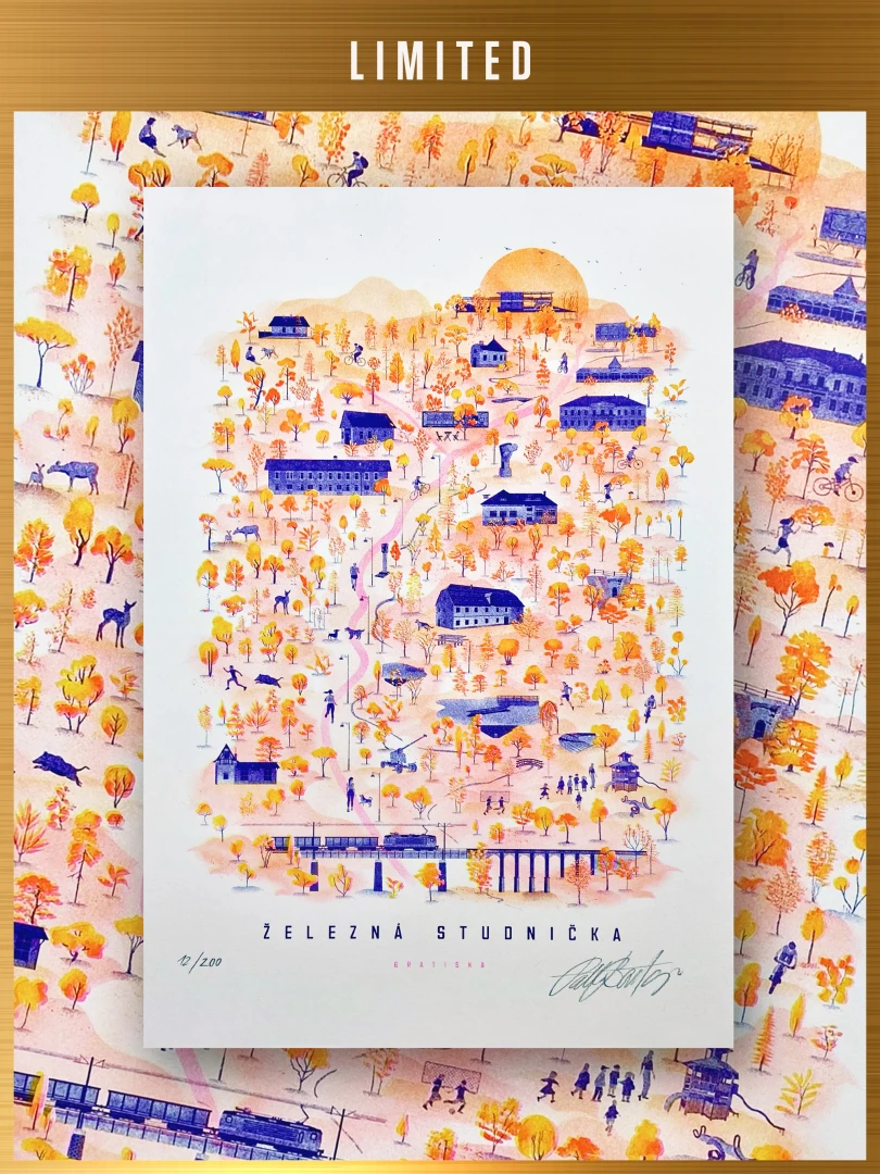 Limited Print ŽELEZNÁ STUDNIČKA II. / Bratislava / Slovakia