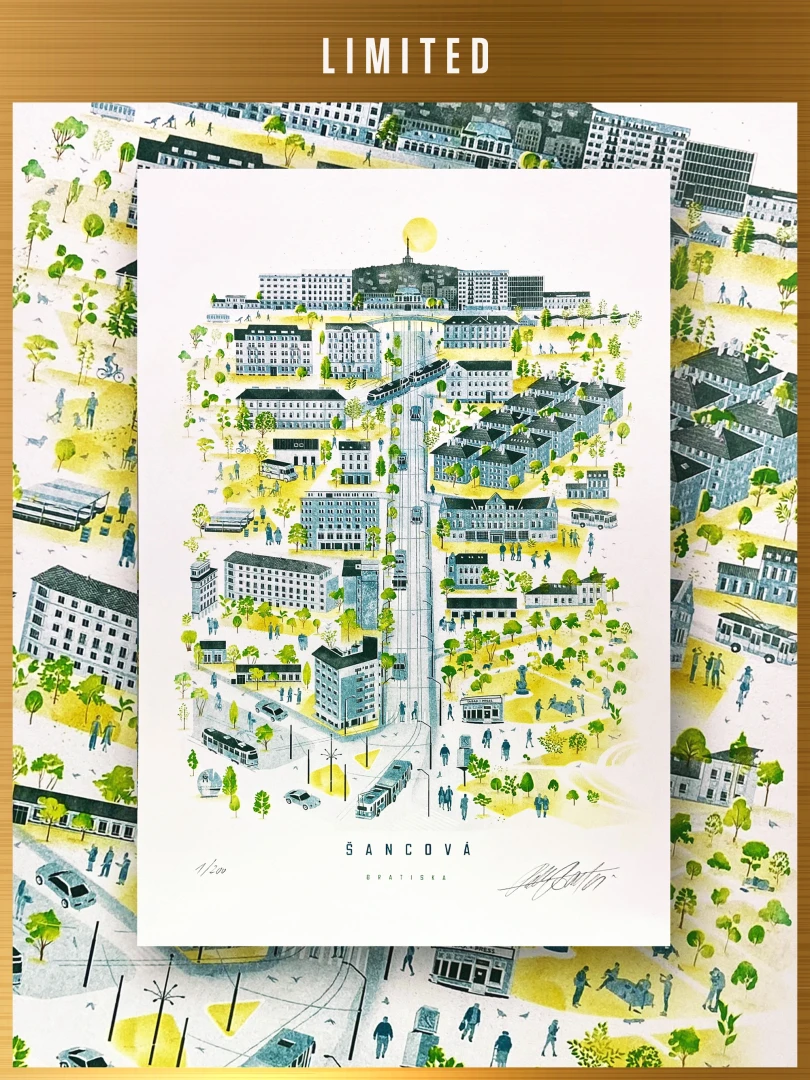 Limited Print ŠANCOVÁ II. / Bratislava / Slovakia