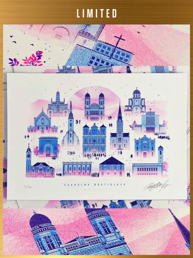 Limited Print Sacred Bratislava I. / Slovakia