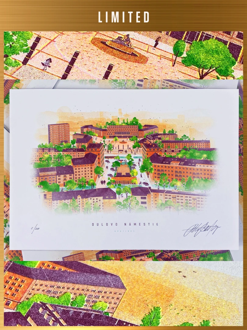 Limited Print Dulovo námestie / Bratislava / Slovakia