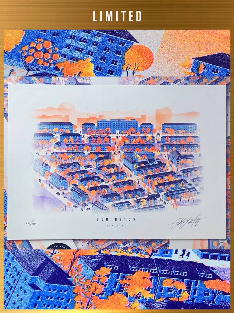 Limited Print 500 bytov II. / Bratislava / Slovakia