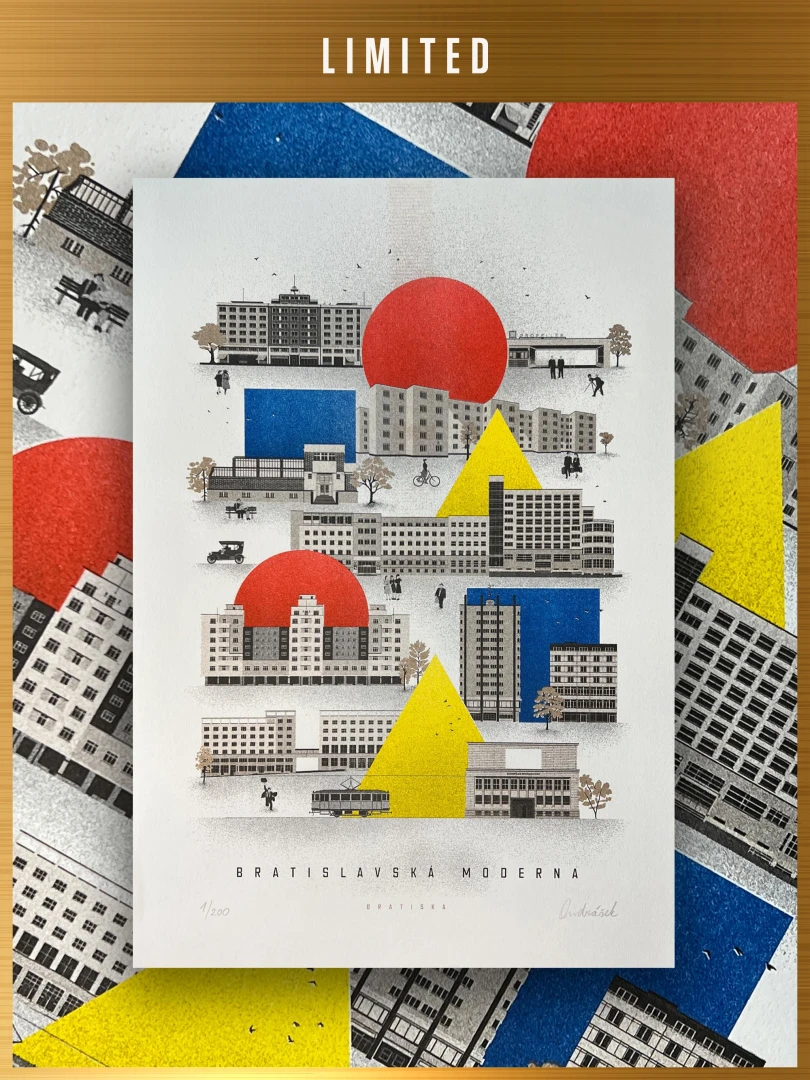 Limited Print Bratislava Modernism / Slovakia