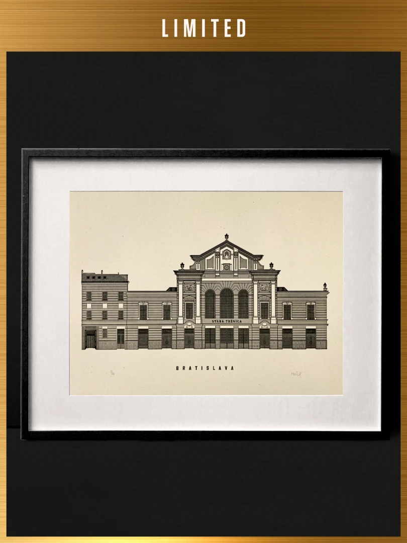 Limited Print Stará Tržnica / Bratislava / Slovakia