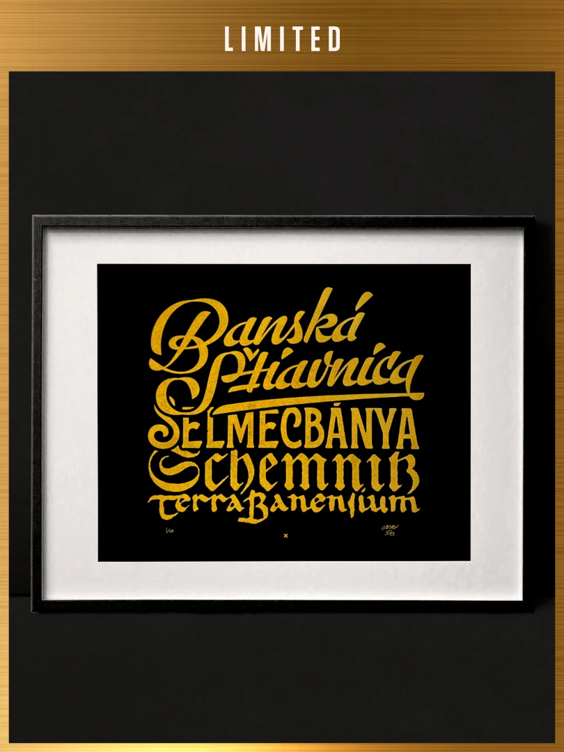 Limited Print Banská Štiavnica / Slovakia