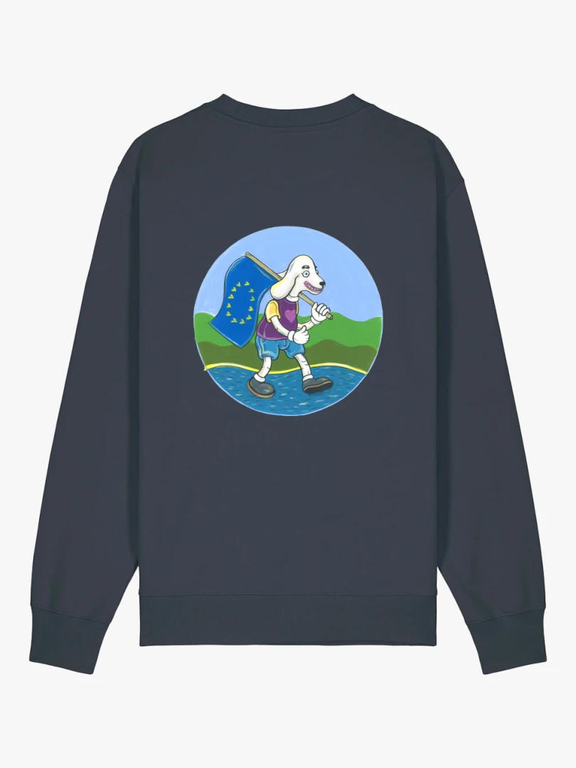 Crewneck ERIK ŠILLE "BABAGI ON THE ROAD"