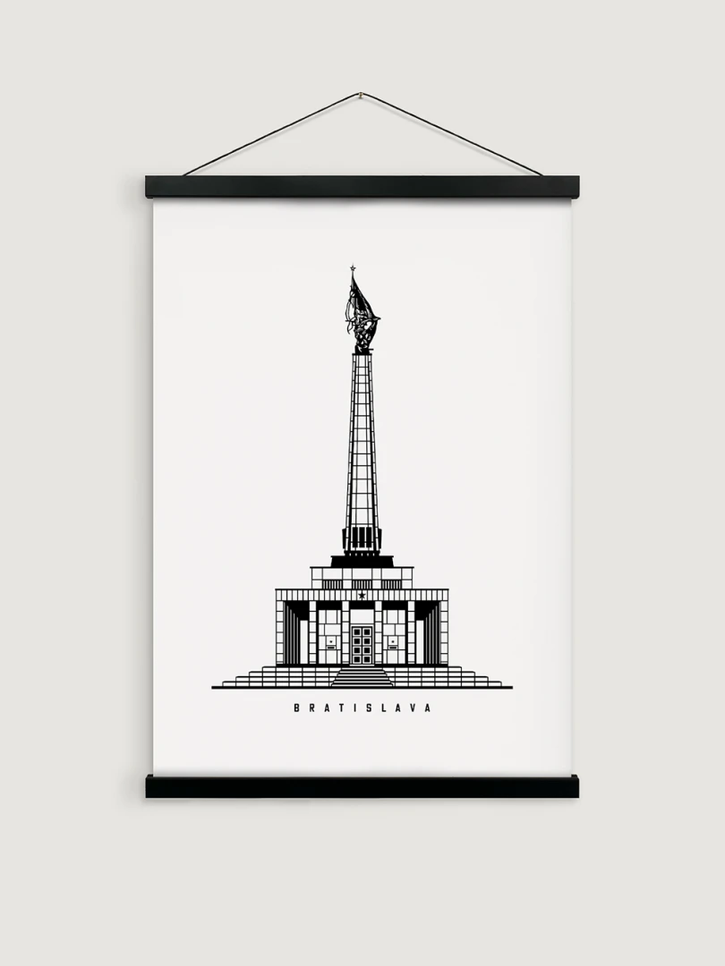 Poster Slavín A2 / Bratislava / Slovakia