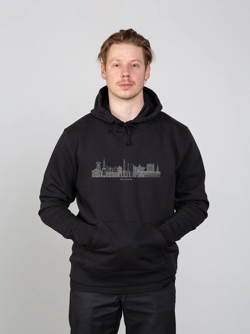 Hoodie Panorama of Bratislava / Slovakia