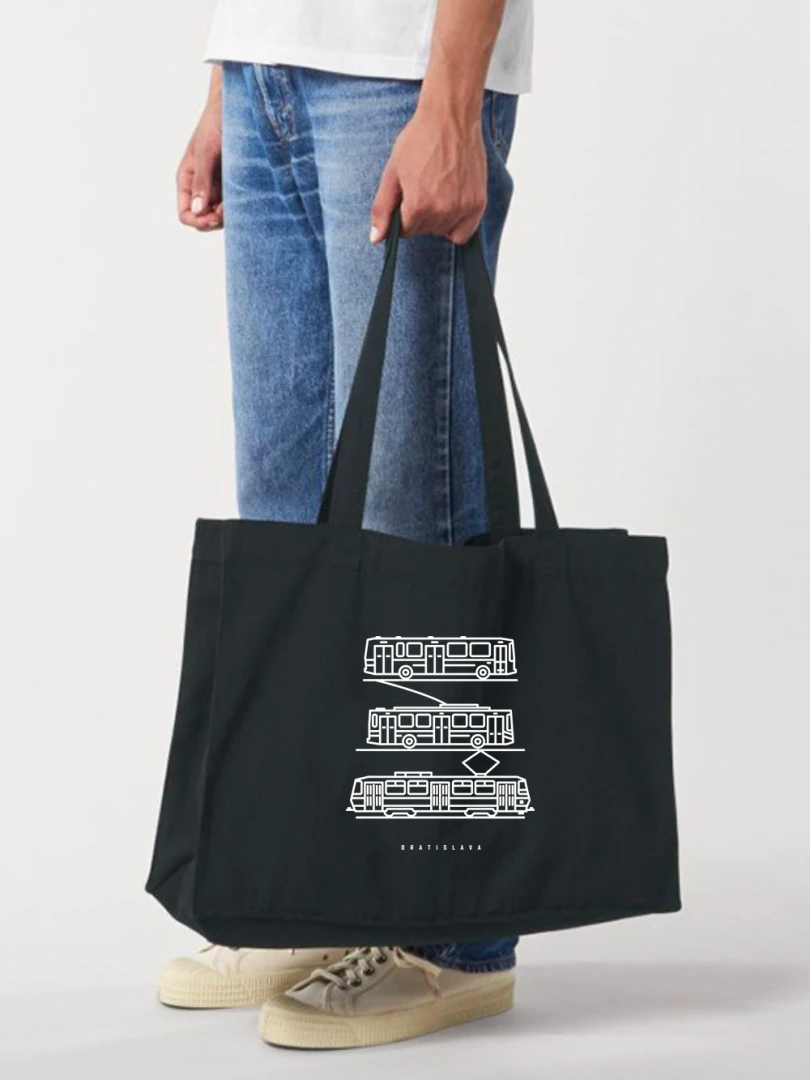 Shopping Bag Public Transport Bratislava / Slovakia