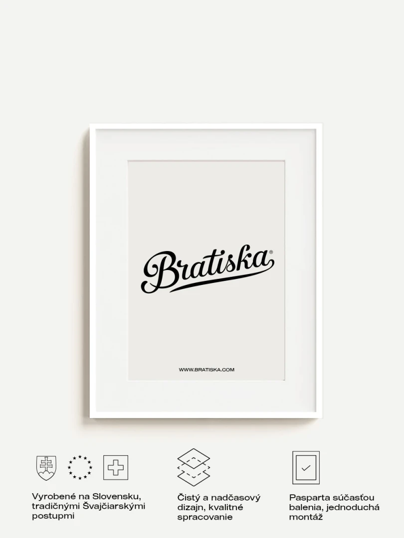 Aluminum Frame A3 - White