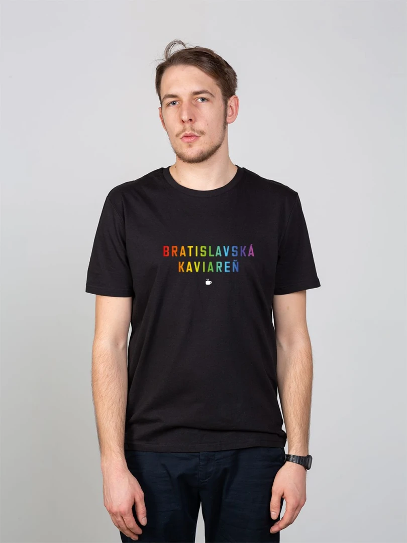 T-shirt Rainbow Bratislava Café / Bratislava / Slovakia