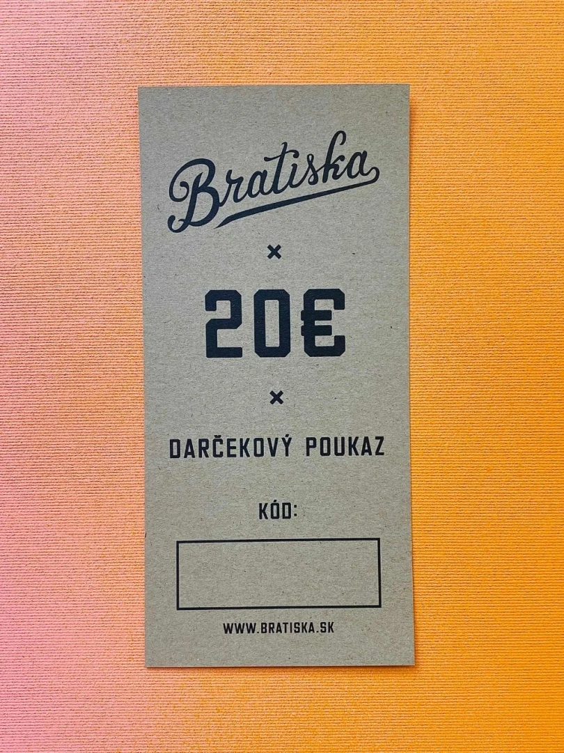 Dárkový poukaz - 20€