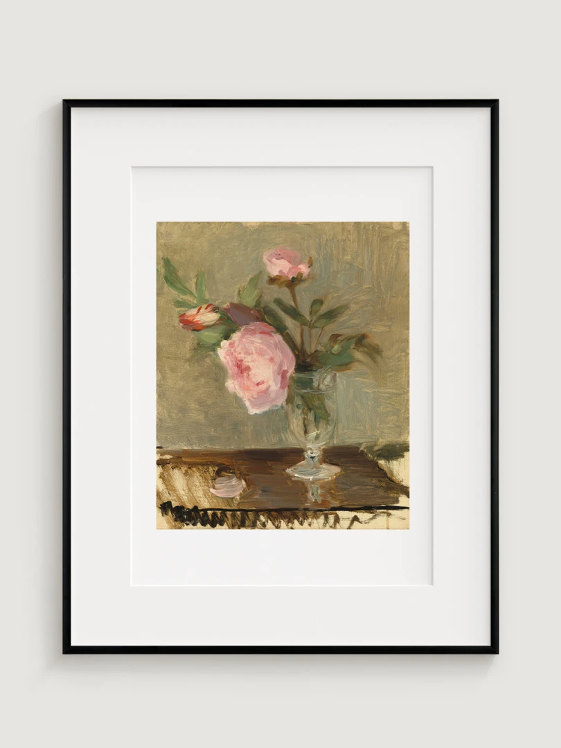 Peonies, Berthe Morisot, 1869