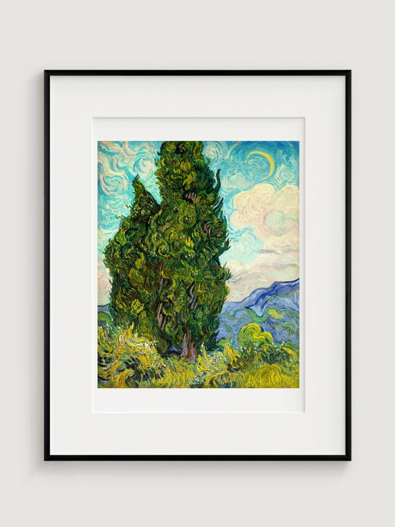 Cyprusy, Vincent Van Gogh, 1889