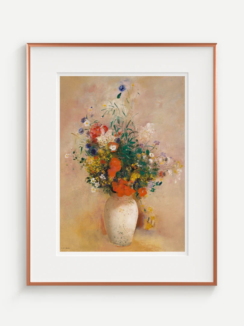 Váza s kvetinami, Odilon Redon, 1905