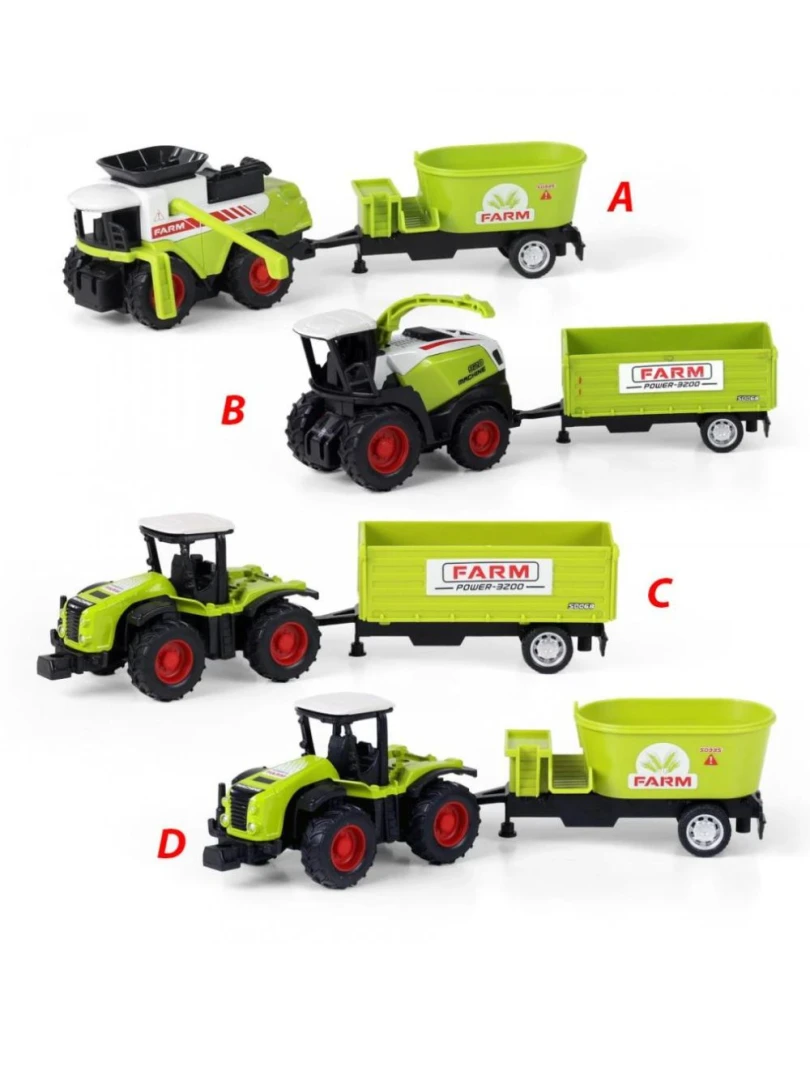 Traktor / Kombajn s vlečkou